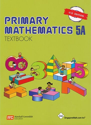 Singapore Primary Math: 5A Textbook