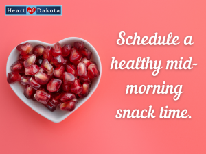 Heart of Dakota - Teaching Tip - Schedule a healthy mid-morning snack time.